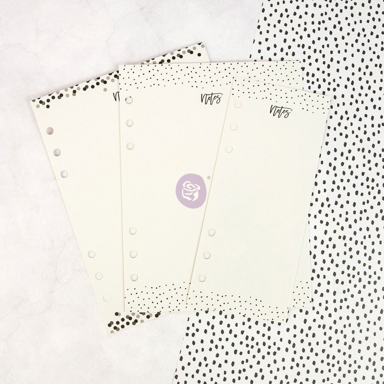 Prima Marketing Inc My Prima Planner Embellishments - Dry Erase Boards - Black N White 655350591663